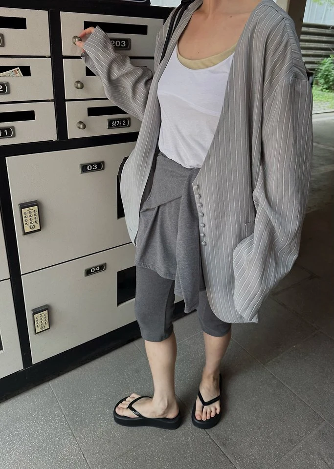 Uoov - Korean Women Fashion - #womensfashion - Lynn Oversized Jacket