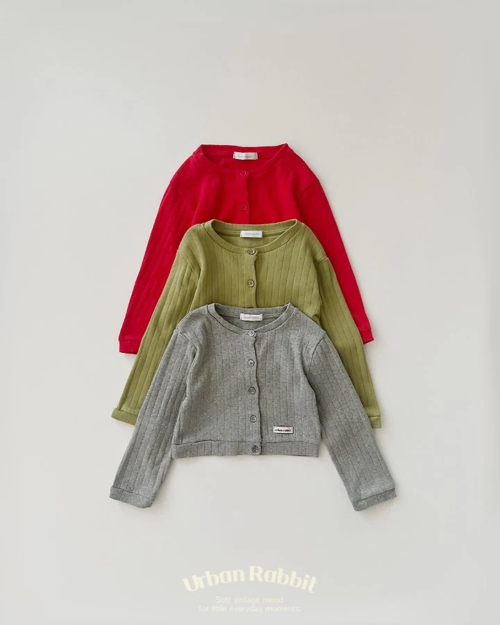 Urban Rabbit - Korean Children Fashion - #Kfashion4kids - Melville Eyelet Cardigan