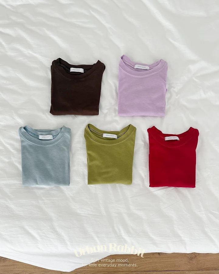 Urban Rabbit - Korean Children Fashion - #Kfashion4kids - Soft Slim Tee