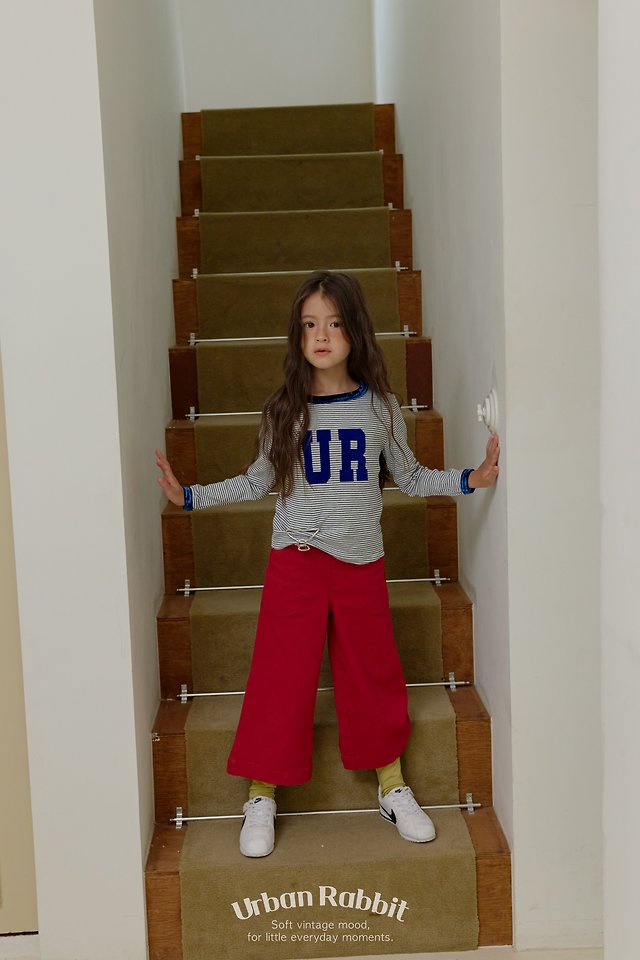Urban Rabbit - Korean Children Fashion - #Kfashion4kids - Color Wide Stretch Pants - 6