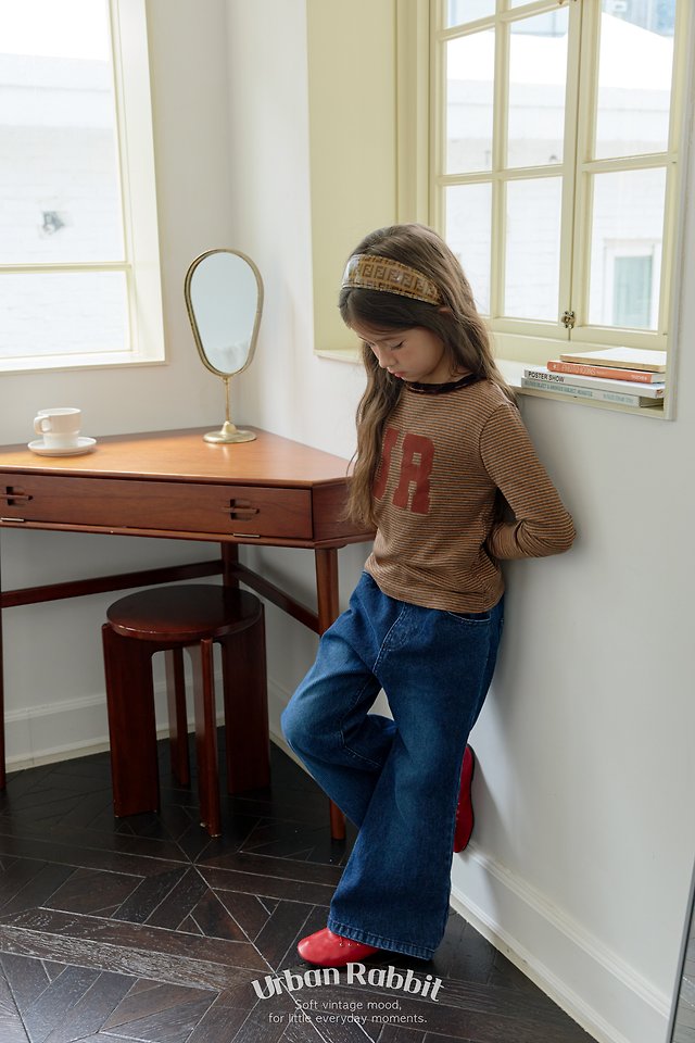 Urban Rabbit - Korean Children Fashion - #childofig - Velvet Tee - 7