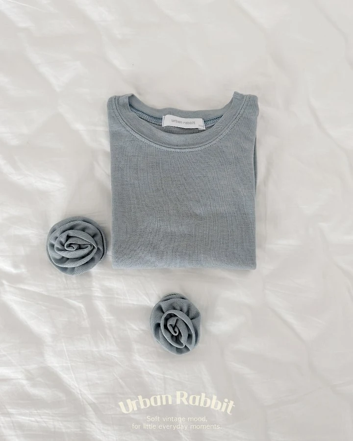 Urban Rabbit - Korean Children Fashion - #childofig - Soft Slim Tee - 7