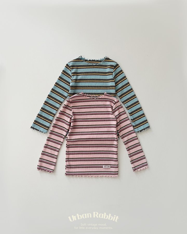 Urban Rabbit - Korean Children Fashion - #childofig - Donut Wave Tee