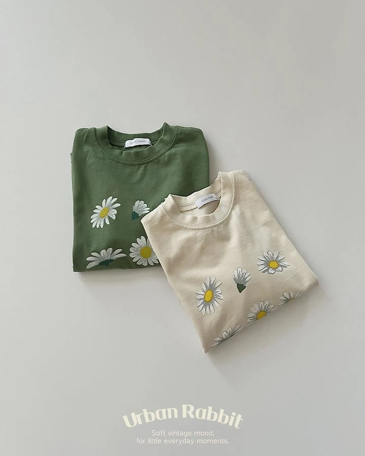 Urban Rabbit - Korean Children Fashion - #childrensboutique - Daisy Long Tee - 5