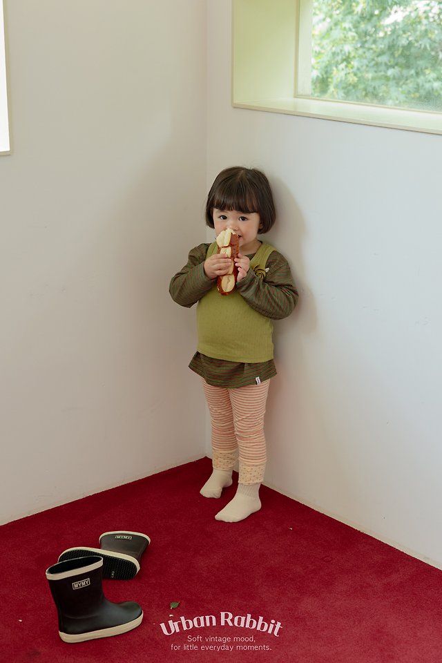 Urban Rabbit - Korean Children Fashion - #childrensboutique - Candy Button Leggings - 7