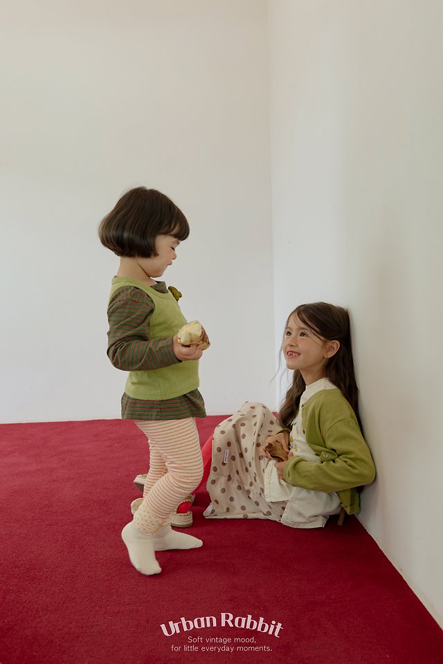 Urban Rabbit - Korean Children Fashion - #designkidswear - Candy Button Leggings - 8