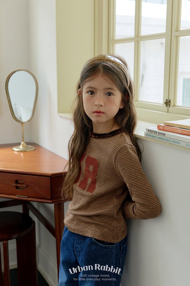Urban Rabbit - Korean Children Fashion - #discoveringself - Velvet Tee - 10