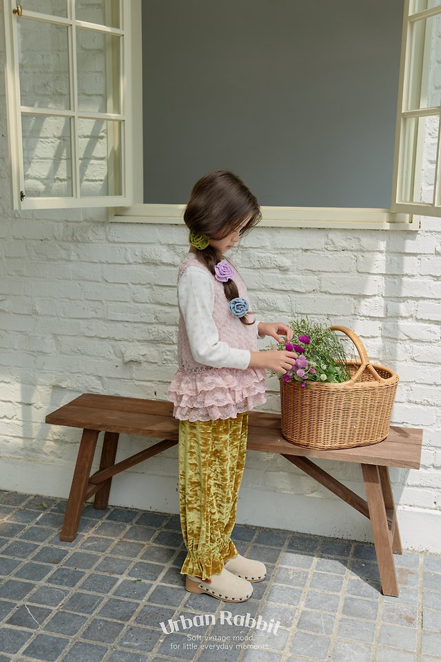 Urban Rabbit - Korean Children Fashion - #discoveringself - Rolled Rose Strap - 6