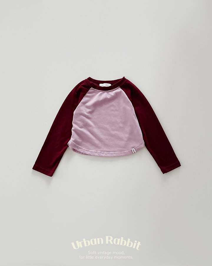 Urban Rabbit - Korean Children Fashion - #discoveringself - Contrast Raglan Tee - 5