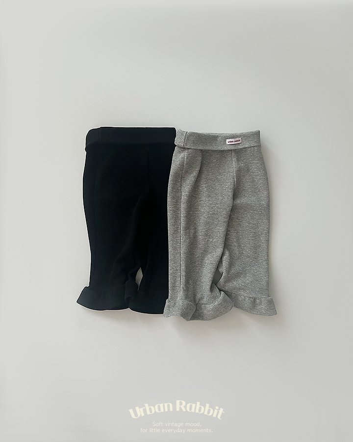 Urban Rabbit - Korean Children Fashion - #fashionkids - Frill Capri Pants