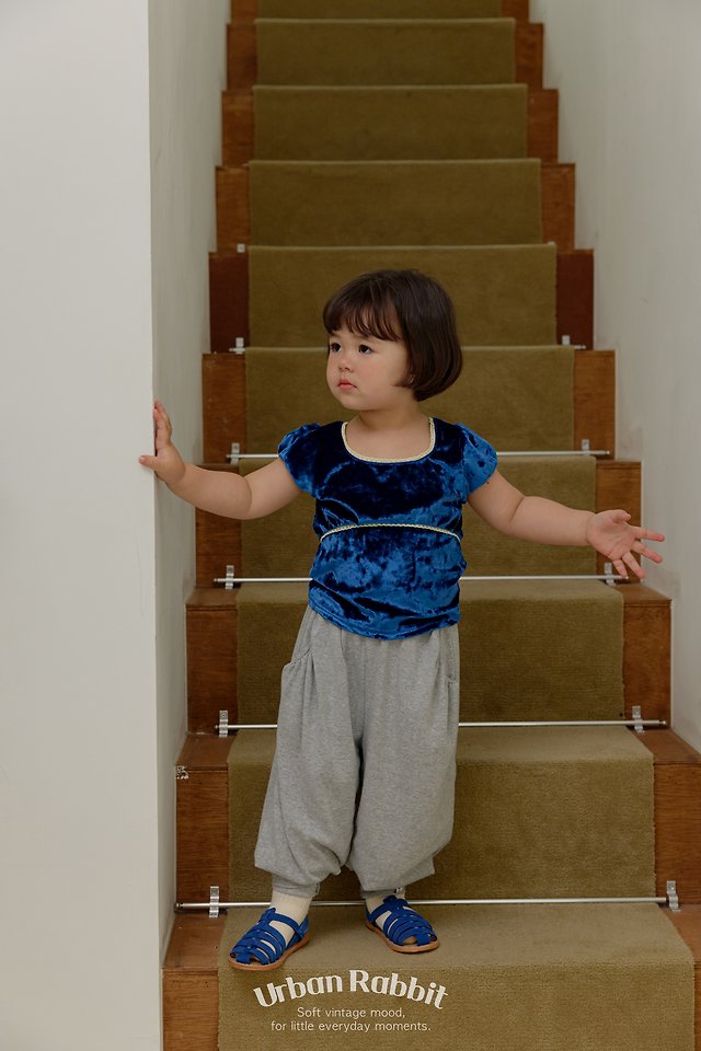 Urban Rabbit - Korean Children Fashion - #fashionkids - Velvet Puff Tee - 9