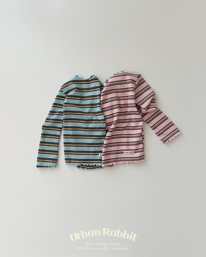 Urban Rabbit - Korean Children Fashion - #fashionkids - Donut Wave Tee - 5