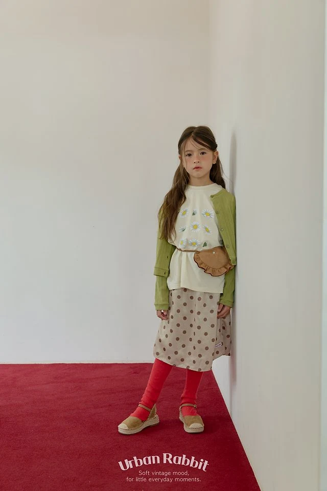 Urban Rabbit - Korean Children Fashion - #kidsshorts - Daisy Long Tee - 9