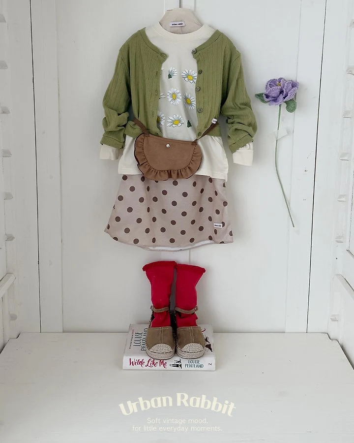 Urban Rabbit - Korean Children Fashion - #kidsshorts - Dot Satin Skirt - 6