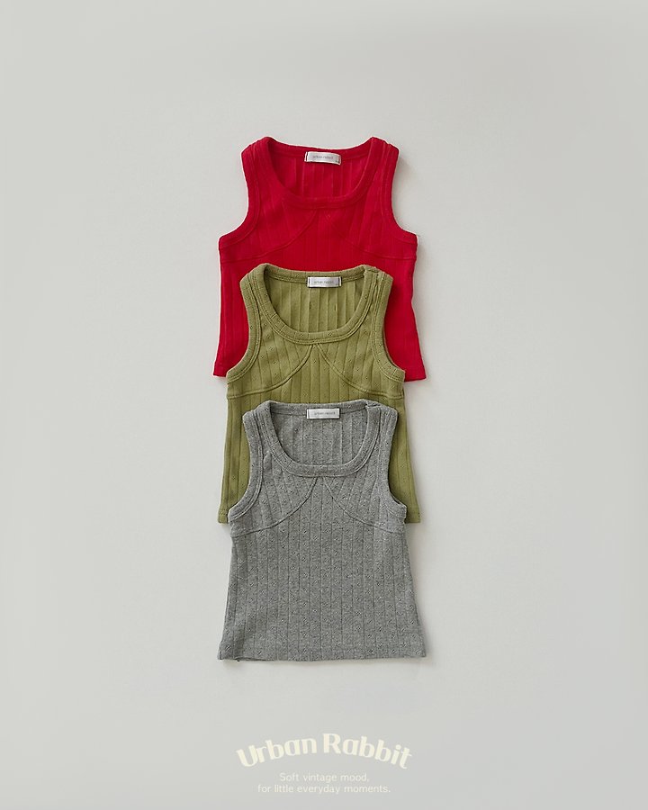 Urban Rabbit - Korean Children Fashion - #kidsstore - Melville Eyelet Sleeveless Top