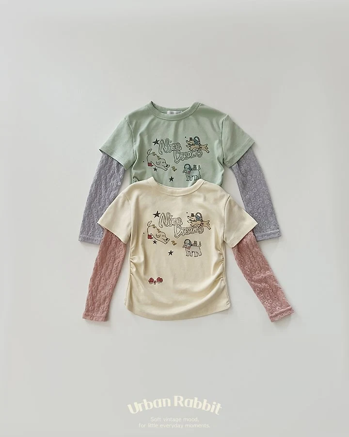 Urban Rabbit - Korean Children Fashion - #kidsstore - Dream Layered Tee