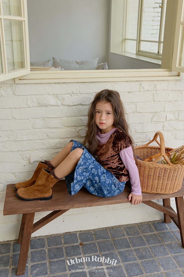 Urban Rabbit - Korean Children Fashion - #kidzfashiontrend - Flower Frill Bermuda Pants - 9