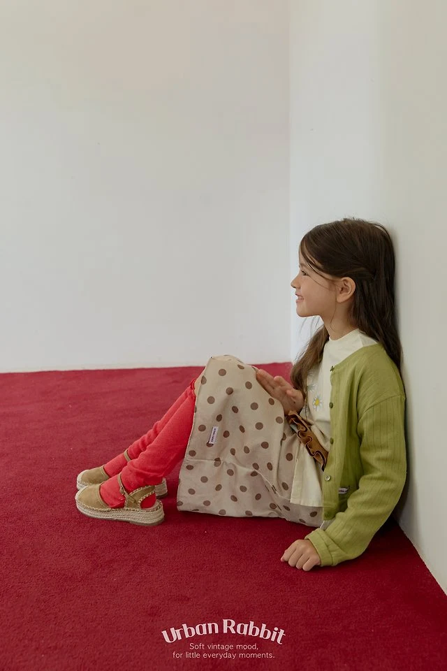 Urban Rabbit - Korean Children Fashion - #kidzfashiontrend - Dot Satin Skirt - 8