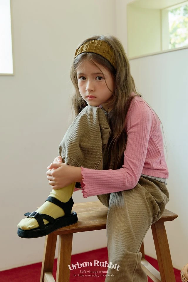 Urban Rabbit - Korean Children Fashion - #kidzfashiontrend - Layered Placket Tee - 6
