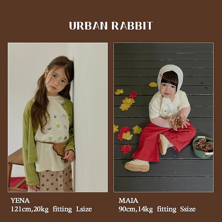 Urban Rabbit - Korean Children Fashion - #kidzfashiontrend - Flower Waffle Tee - 3