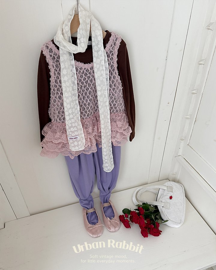 Urban Rabbit - Korean Children Fashion - #kidzfashiontrend - Bloom Lace One-piece - 6