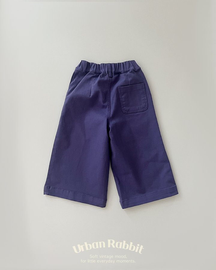 Urban Rabbit - Korean Children Fashion - #kidzfashiontrend - Color Wide Stretch Pants - 5