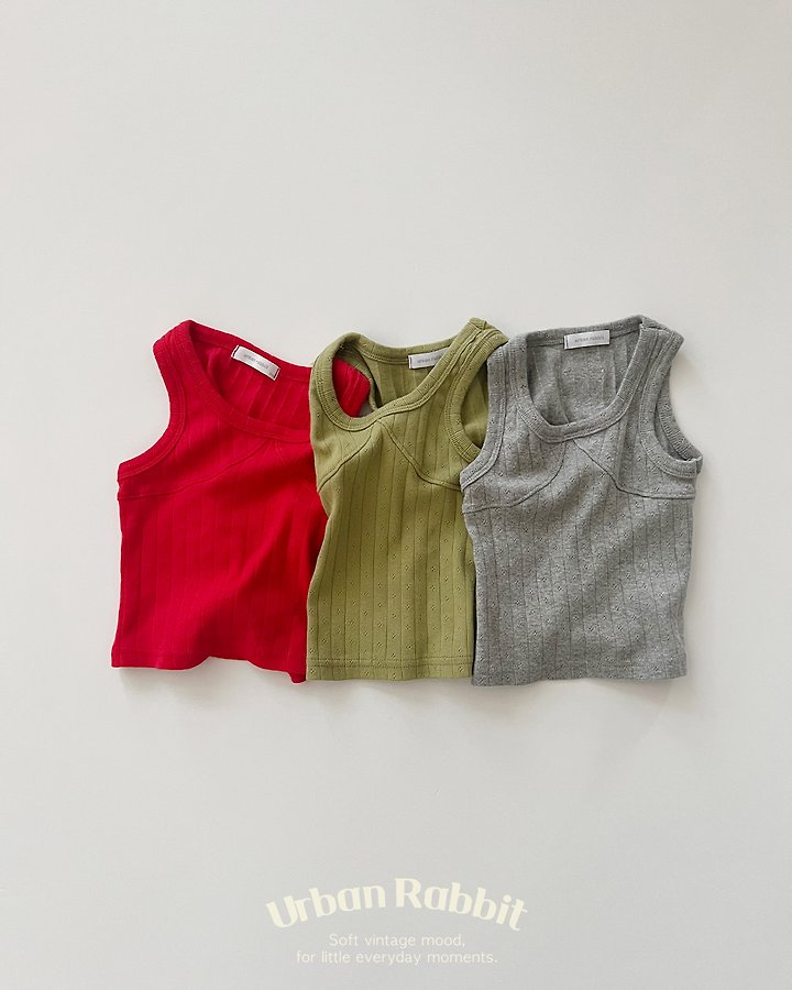 Urban Rabbit - Korean Children Fashion - #Kfashion4kids - Melville Eyelet Sleeveless Top - 4