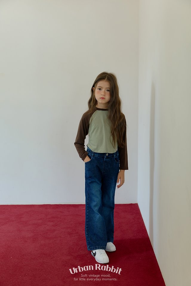 Urban Rabbit - Korean Children Fashion - #littlefashionista - Contrast Raglan Tee - 11