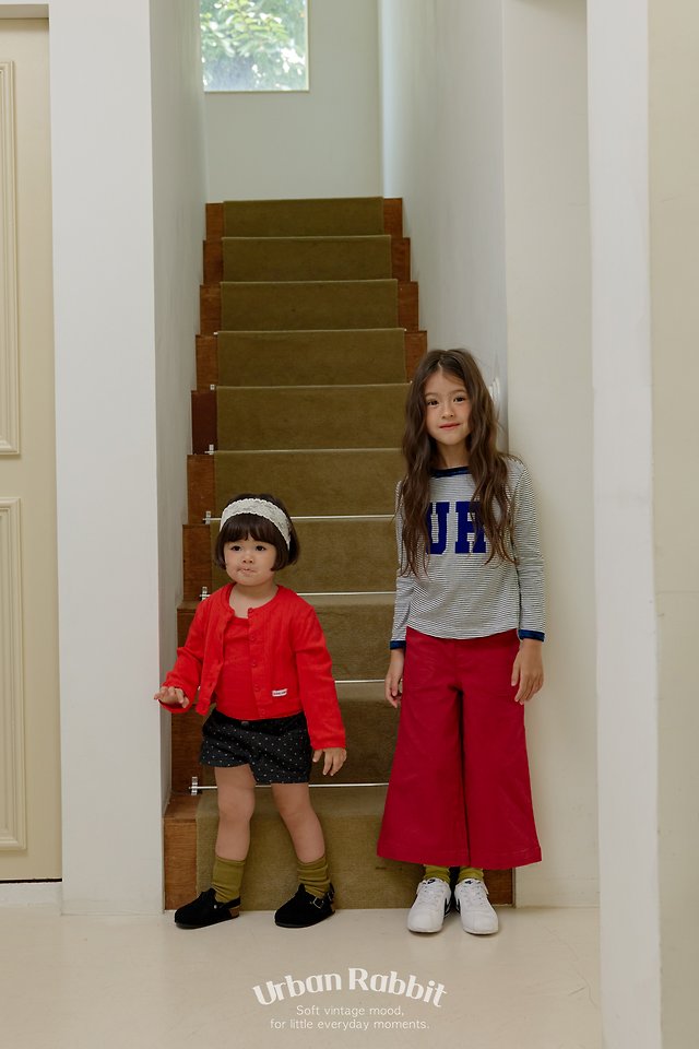 Urban Rabbit - Korean Children Fashion - #littlefashionista - Color Wide Stretch Pants - 7