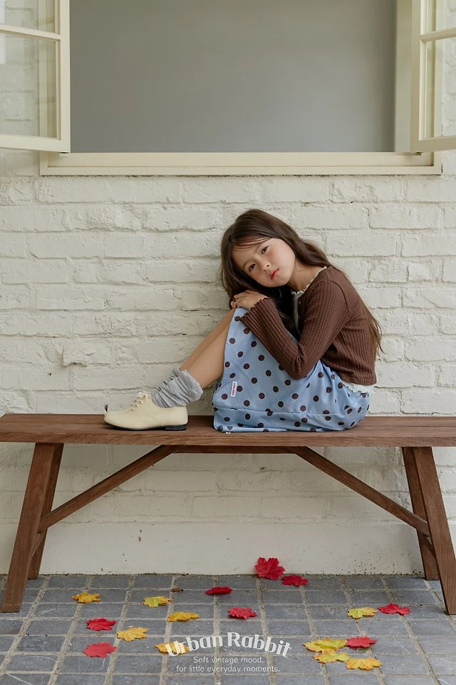 Urban Rabbit - Korean Children Fashion - #magicofchildhood - Dot Satin Skirt - 11