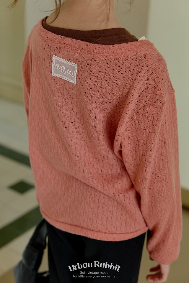 Urban Rabbit - Korean Children Fashion - #magicofchildhood - Deep V Frill Knit Top - 10