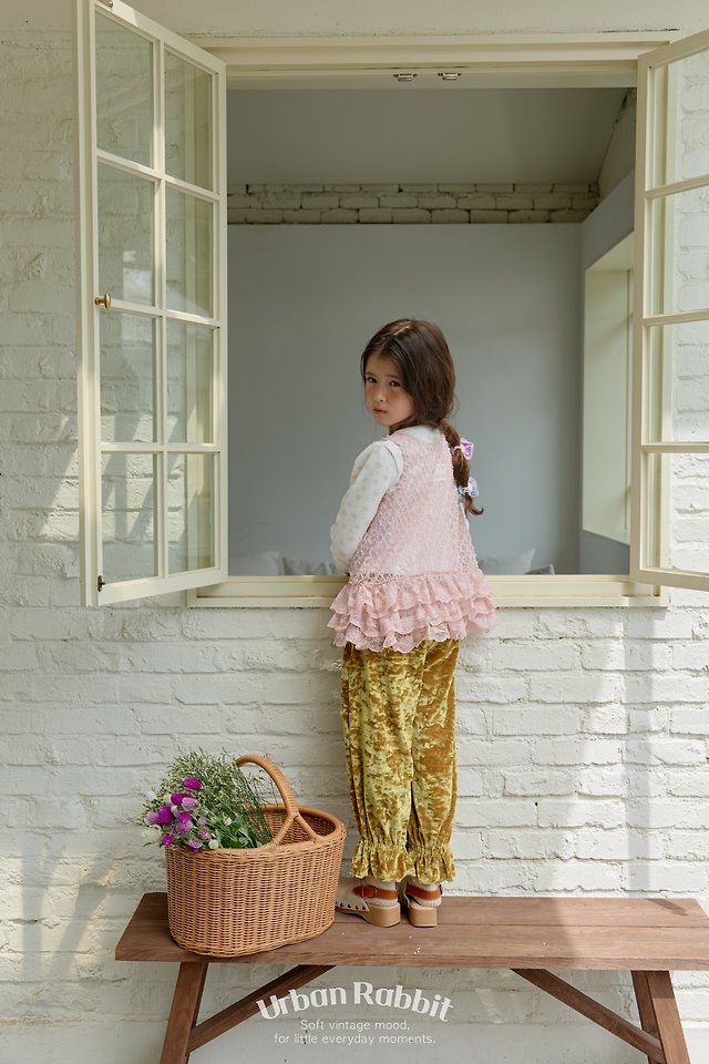 Urban Rabbit - Korean Children Fashion - #magicofchildhood - Velvet Jogger Pants - 8