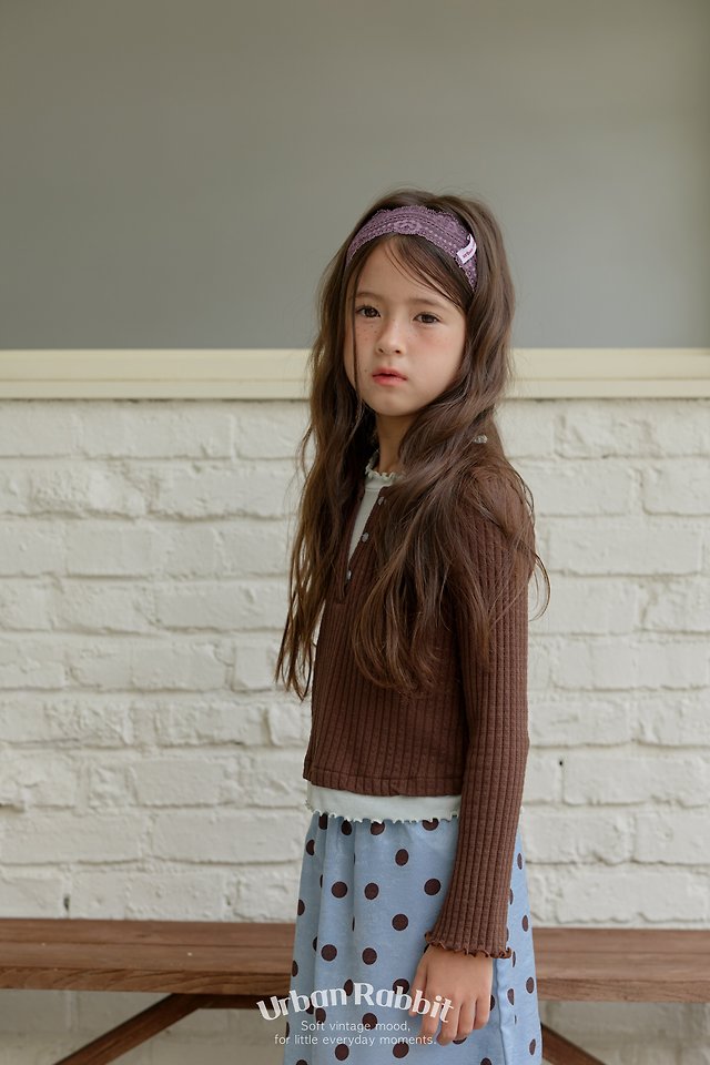 Urban Rabbit - Korean Children Fashion - #minifashionista - Layered Placket Tee - 10