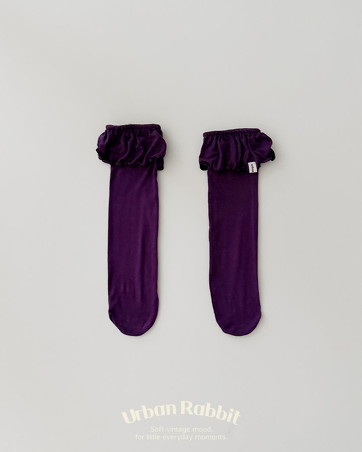 Urban Rabbit - Korean Children Fashion - #minifashionista - Frill Color Socks - 5
