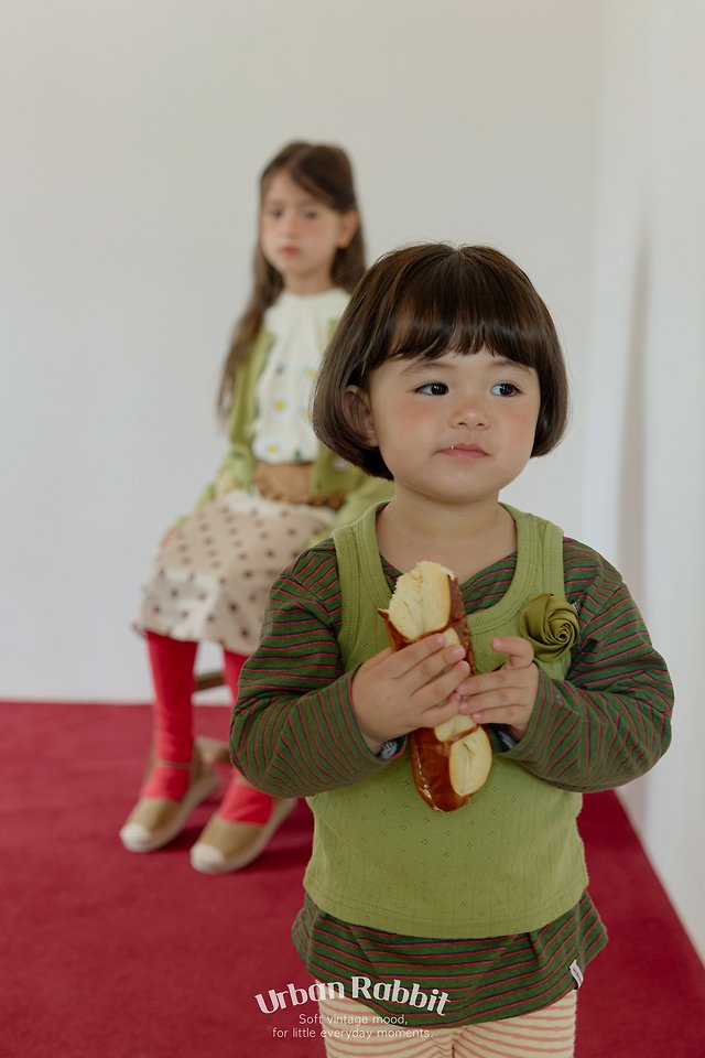 Urban Rabbit - Korean Children Fashion - #stylishchildhood - Melville Eyelet Sleeveless Top - 10