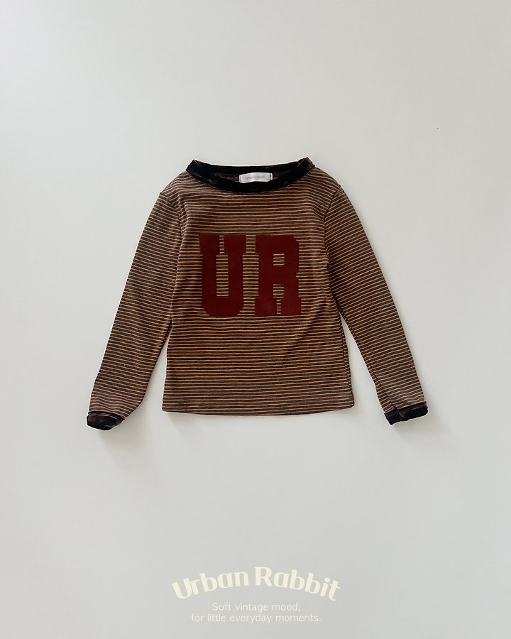 Urban Rabbit - Korean Children Fashion - #toddlerclothing - Velvet Tee - 5