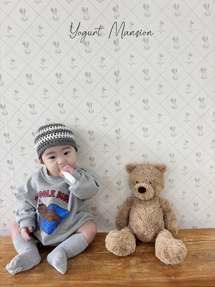 Yogurt Mansion - Korean Baby Fashion - #babyboutiqueclothing - Bebe Homebody Suit - 8