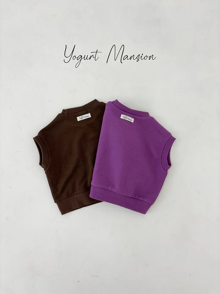 Yogurt Mansion - Korean Children Fashion - #childofig - Friends Vest - 2