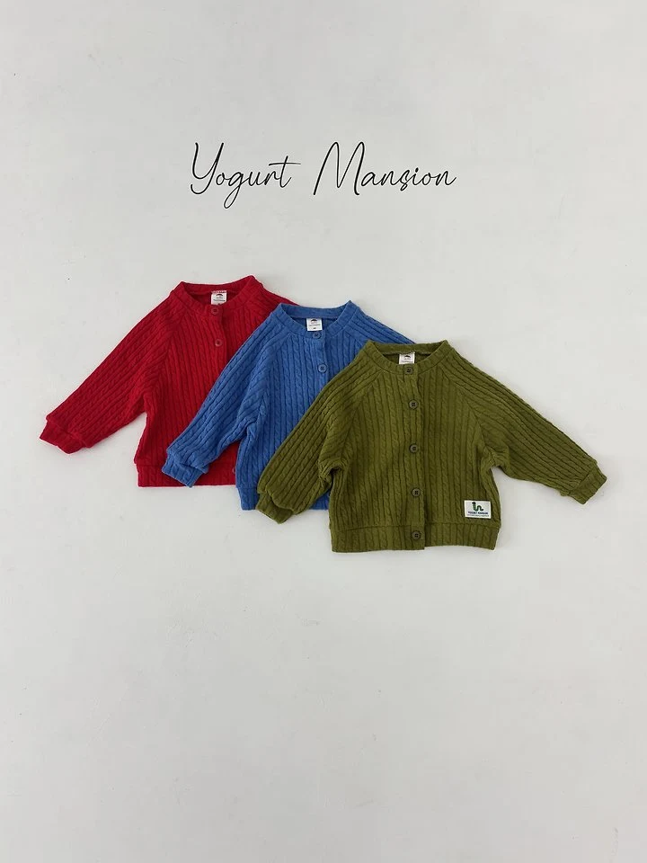 Yogurt Mansion - Korean Children Fashion - #childofig - Crayon Cardigan