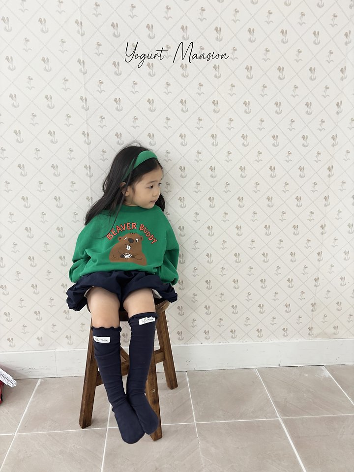 Yogurt Mansion - Korean Children Fashion - #childofig - Yogurt Knee Socks - 12