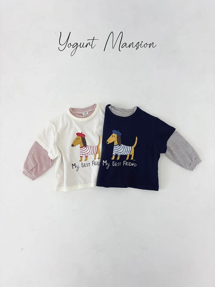 Yogurt Mansion - Korean Children Fashion - #childofig - Bonjour Tee