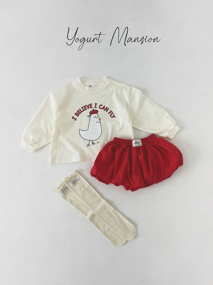 Yogurt Mansion - Korean Children Fashion - #childofig - I Can Fly Tee - 8