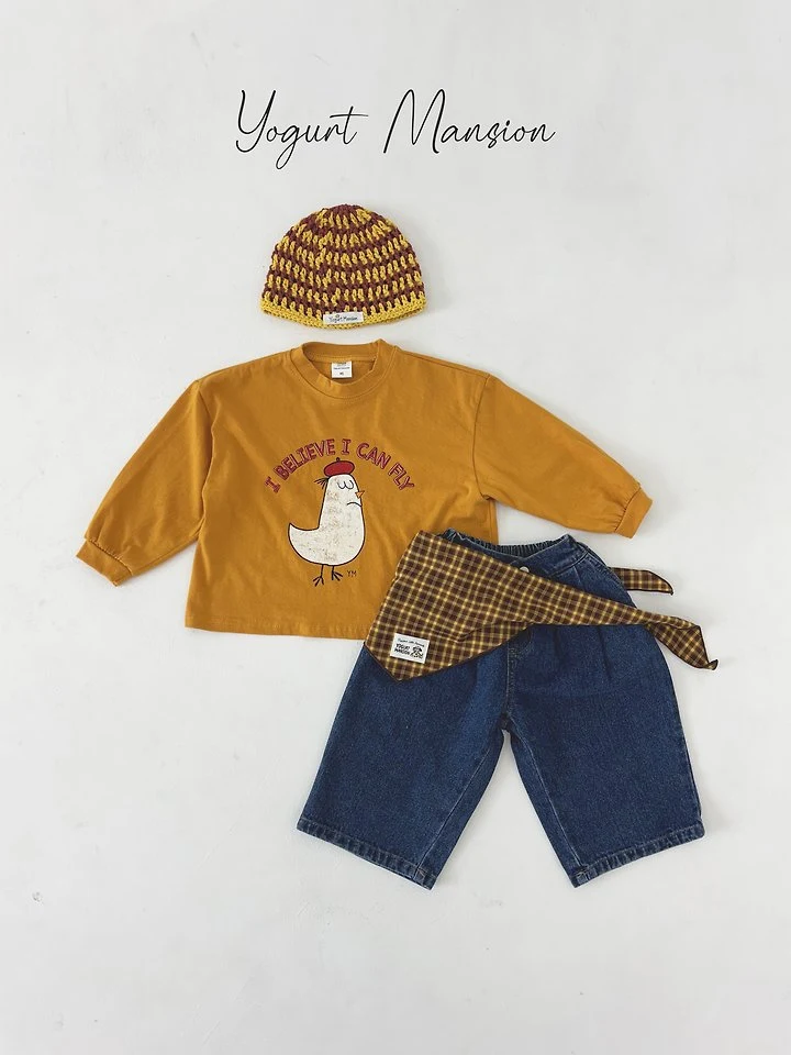 Yogurt Mansion - Korean Children Fashion - #childofig - I Can Fly Tee - 9