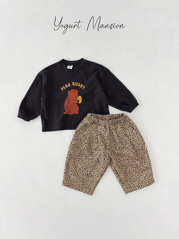 Yogurt Mansion - Korean Children Fashion - #stylishchildhood - Roar Pants - 4