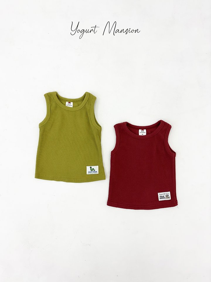 Yogurt Mansion - Korean Children Fashion - #childrensboutique - Bonbon Sleeveless Top