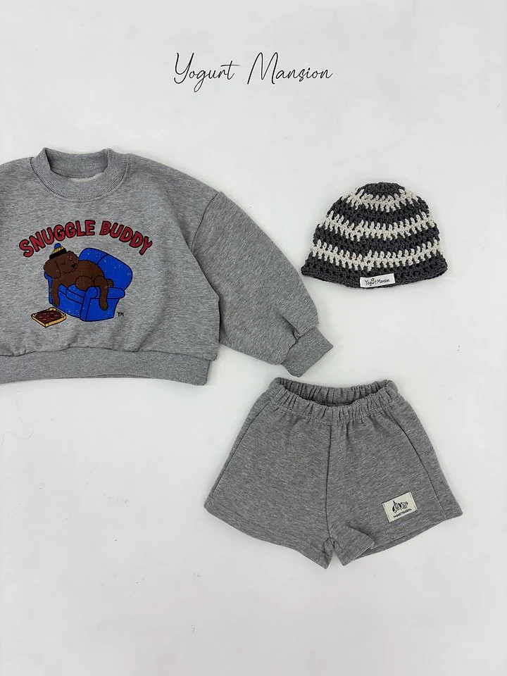 Yogurt Mansion - Korean Children Fashion - #childrensboutique - Homebody Sweatshirt - 7