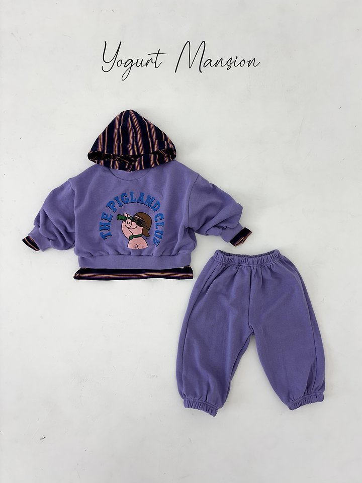 Yogurt Mansion - Korean Children Fashion - #designkidswear - Pig Club Tee - 6