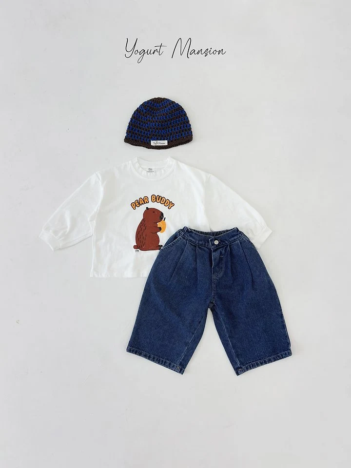 Yogurt Mansion - Korean Children Fashion - #childrensboutique - Pear Tee - 4