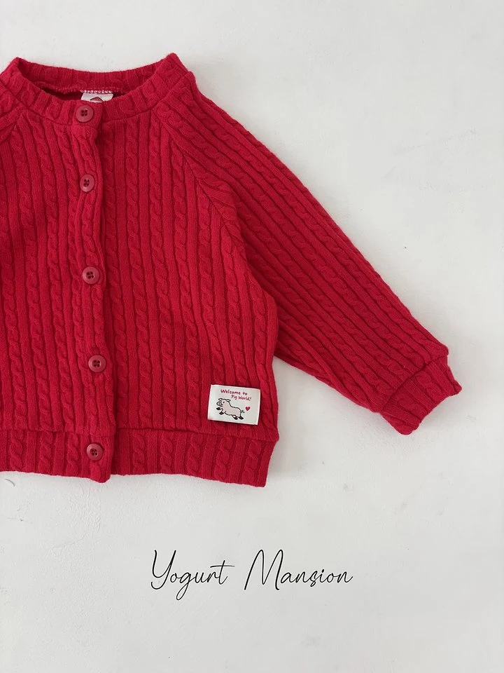 Yogurt Mansion - Korean Children Fashion - #designkidswear - Crayon Cardigan - 3