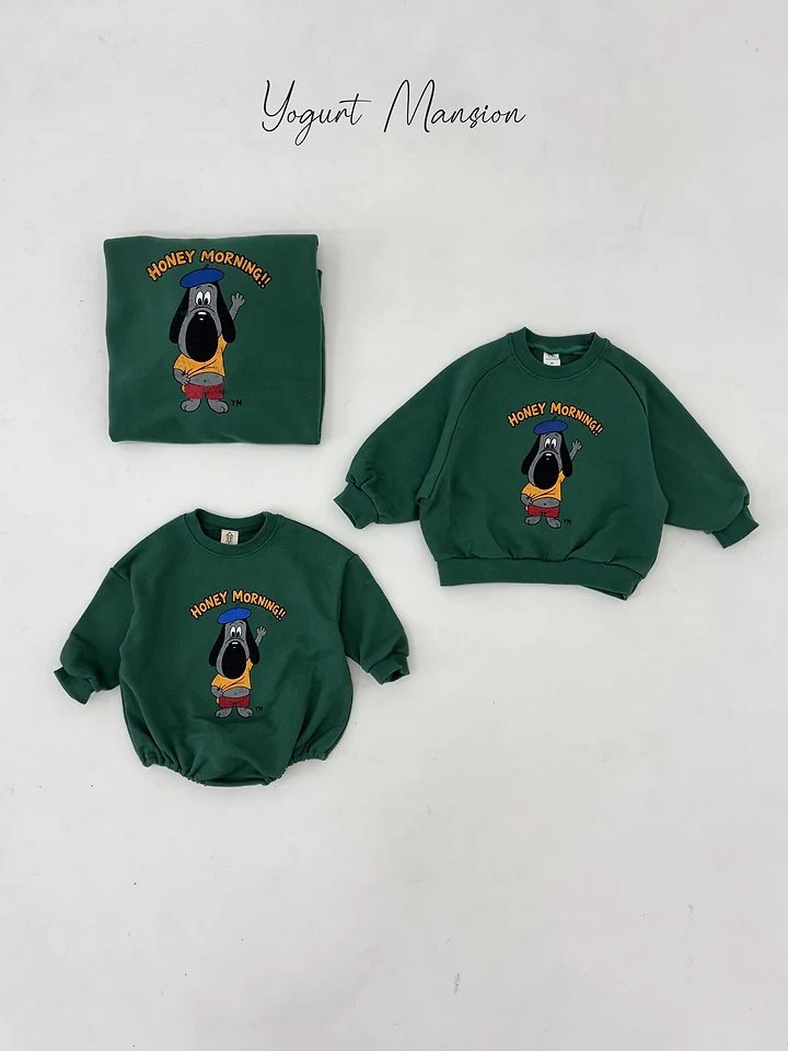 Yogurt Mansion - Korean Children Fashion - #designkidswear - Bebe Good Morning Suit